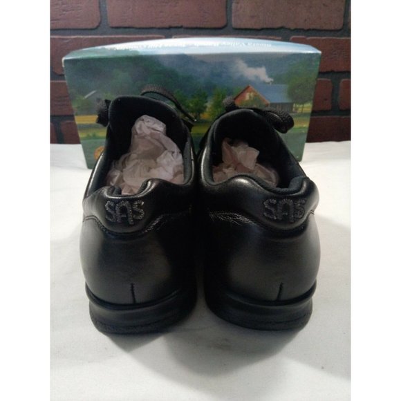 SAS Freetime Free Time Black Leather Lace Up 12 M - Picture 3 of 8